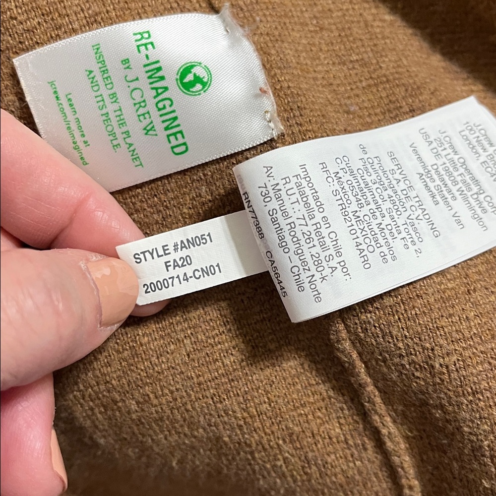J. Crew Factory Vanessa Sweater Jacket Sz XS - Picture 7 of 7